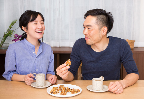 食はごほうび。栄養だけでなく、おいしく食べることも大事にしたい