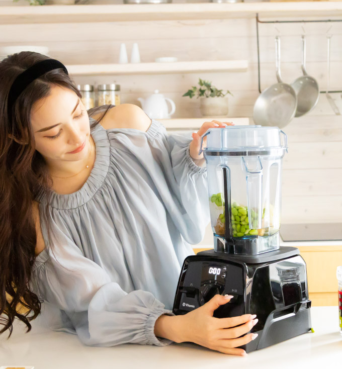 スープからスムージーまででVitamixが活躍中