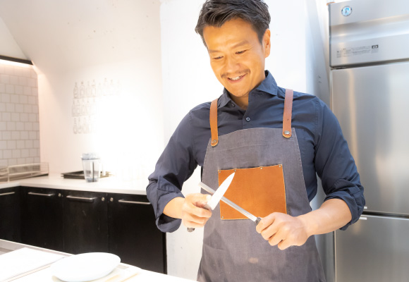 シェフ人生を変えたアスリートとの出会い