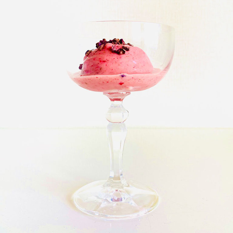 チョコチップveganストロベリーアイス バイタミックス（Vitamix）