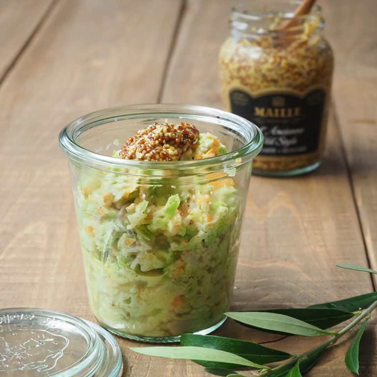 さっぱりマスタードサラダ バイタミックス（Vitamix）