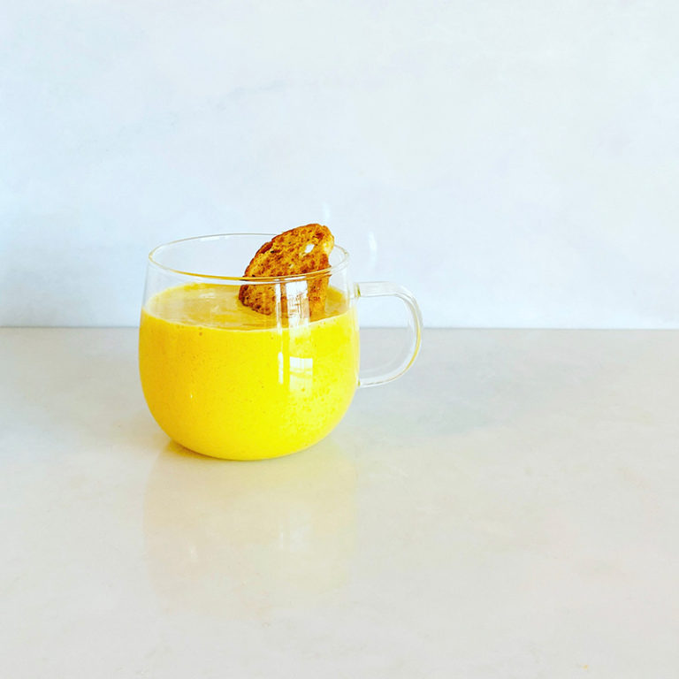 ライスミルクのveganコーンスープ バイタミックス（Vitamix）