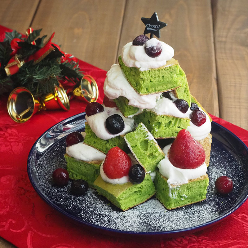 クリスマスホットケーキ