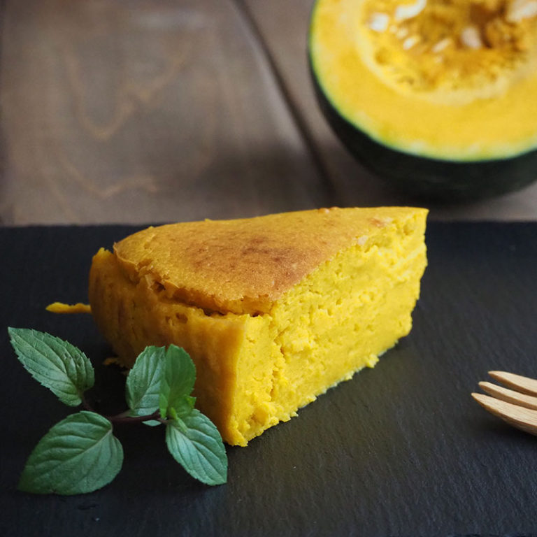 かぼちゃのチーズケーキのひと口レシピ