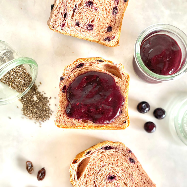 RAWブルーベリーチアジャム バイタミックス（Vitamix）