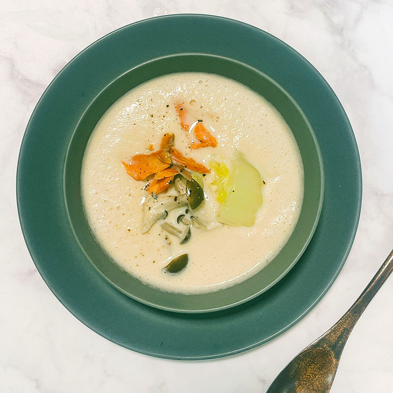 鮭と白菜のスープ