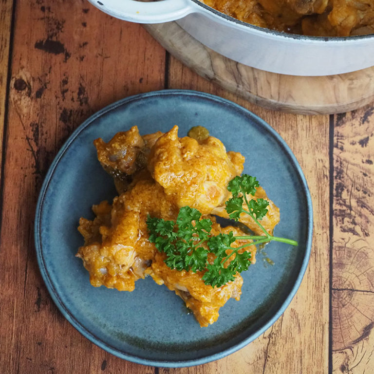 手羽元のトマトピューレ煮 バイタミックス（Vitamix）