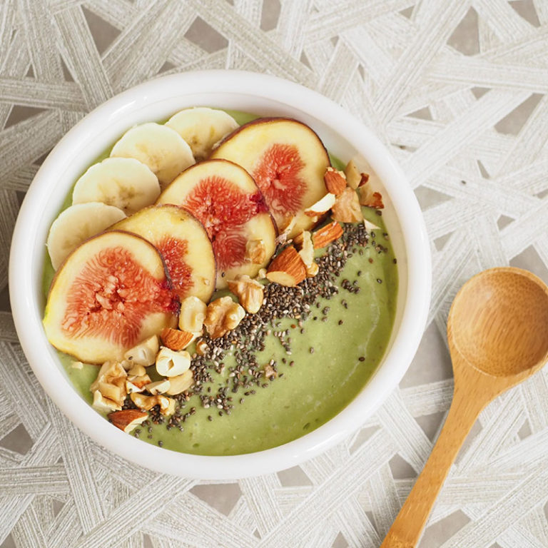 いちじくのグリーンスムージーボウル バイタミックス（Vitamix）