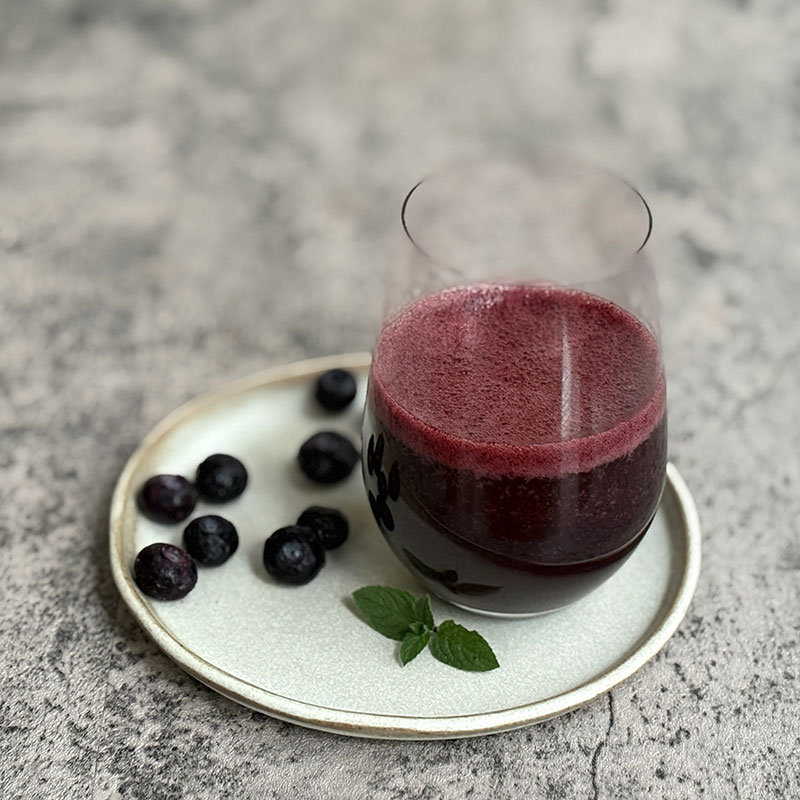 ブルーベリースムージー