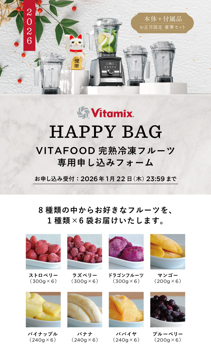 Vitamix ハッピーバッグ