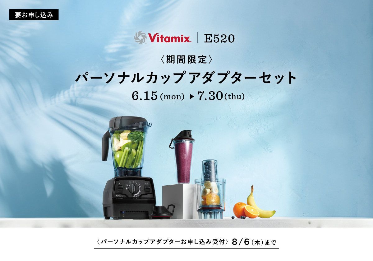 Vitamix E520 パーソナルカップアダプターセット