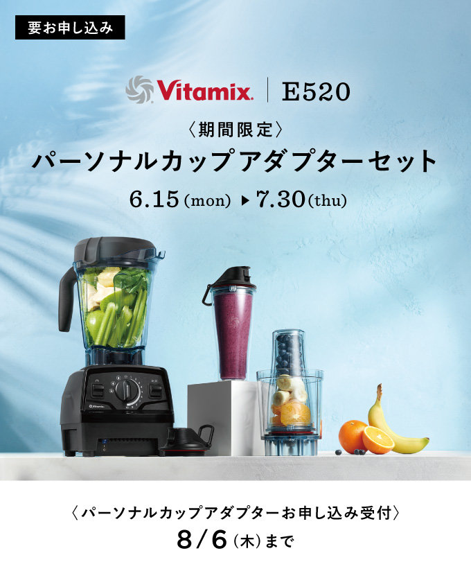Vitamix E520 パーソナルカップアダプターセット